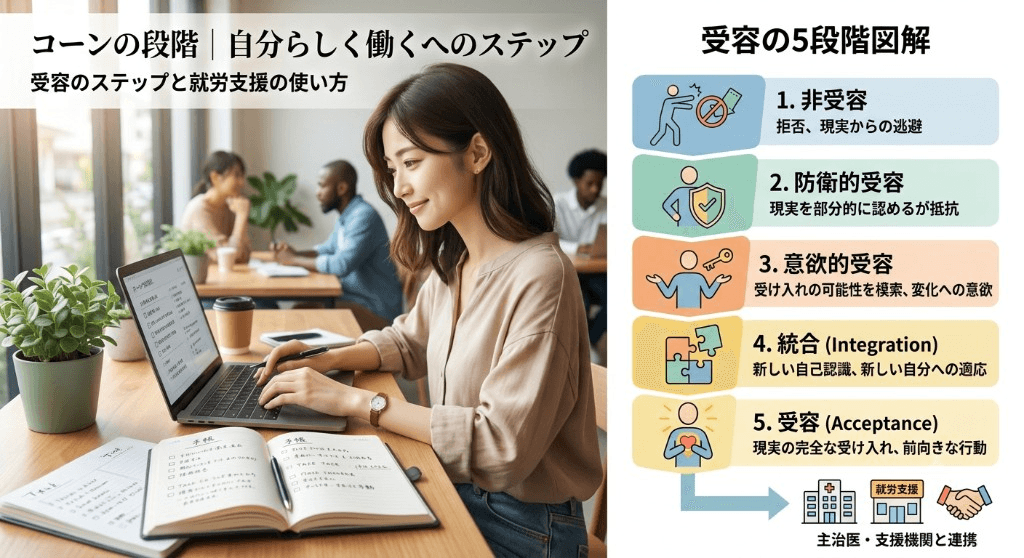 ステップ1:コーンの受容理論